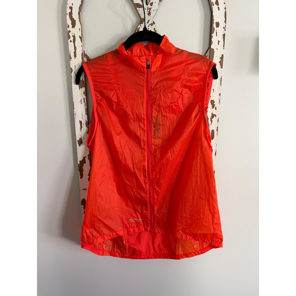 Giro Wind Vest Women's Large New Orange Red Color